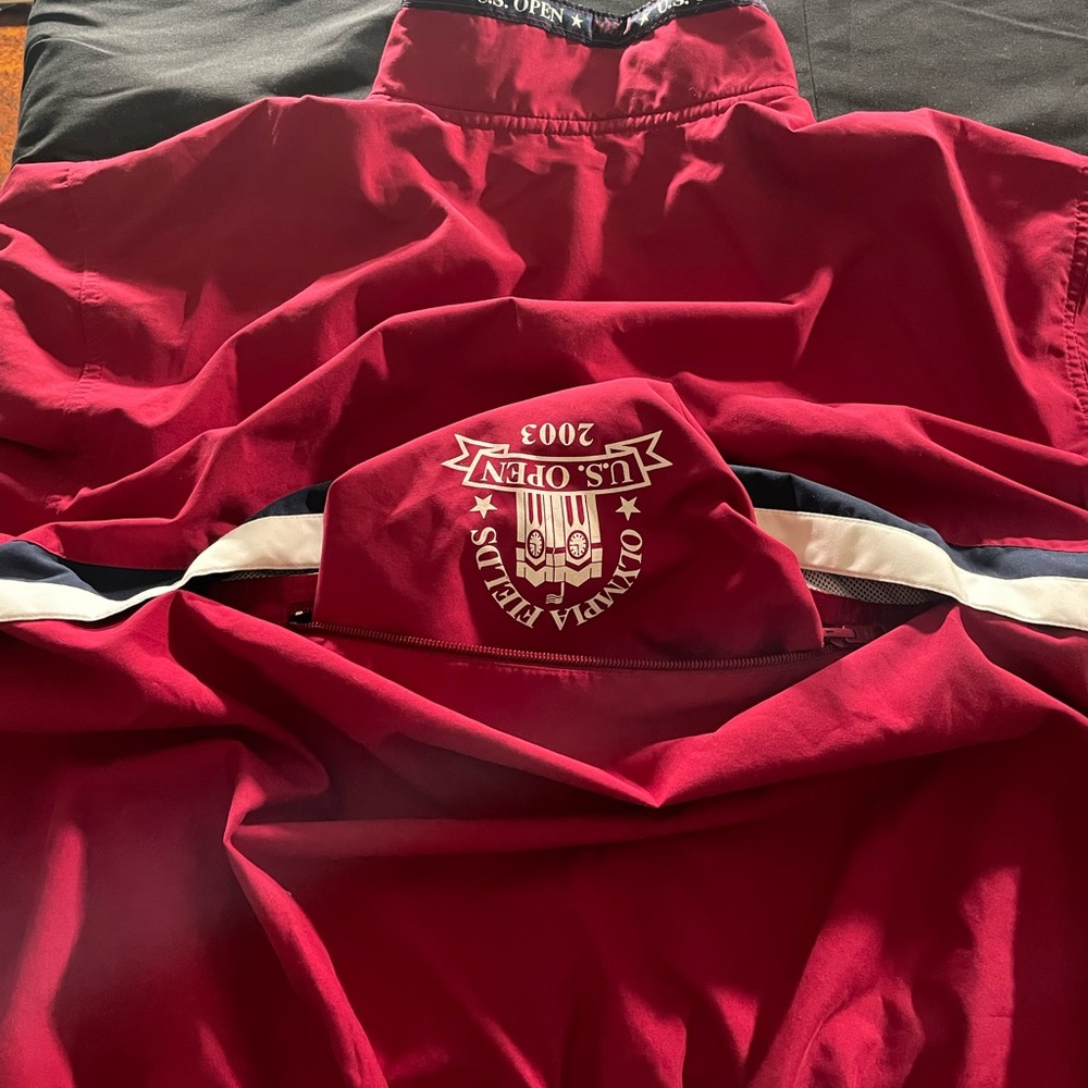 2003 Us Open Olympic Pullover With Embroidered Lo… - image 6